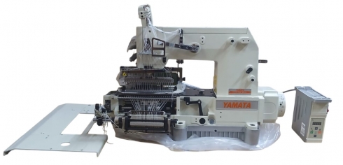 Máquina Elastiqueira Direc Drive 25 Agulhas Adaptada para Lastex-Yamata 550w