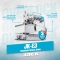 Máquina de Costura Overloque 3 Fios Direct Drive Jack JK-E3-3M204