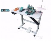 Máquina Overlock Butterfly-  Semi Industrial Com Mesa+motor 150w-12 MESES DE GARANTIA