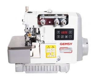 Máquina de Costura Overlock 1 Agulha 3 Fios Direct Drive - Gemsy N2-504M